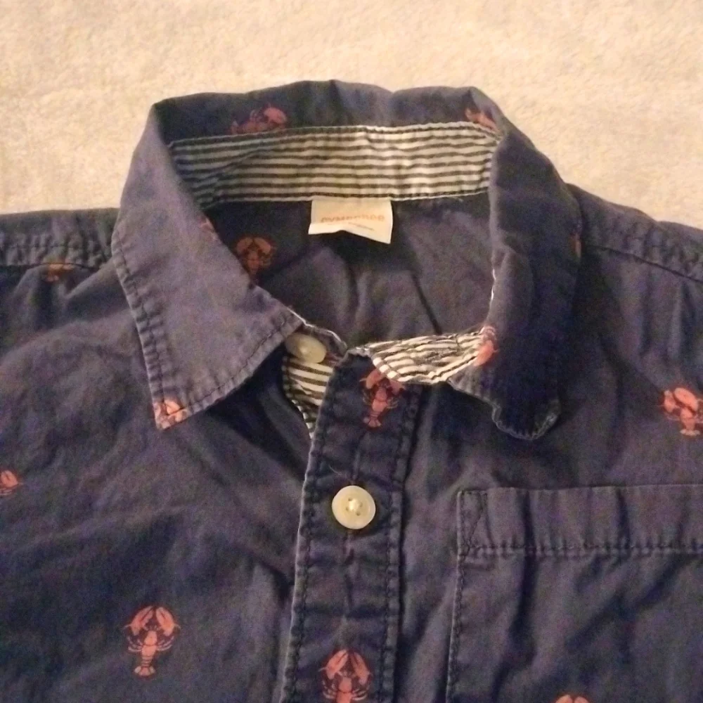 ⚜️ Gymboree Lobster Button Down Shirt